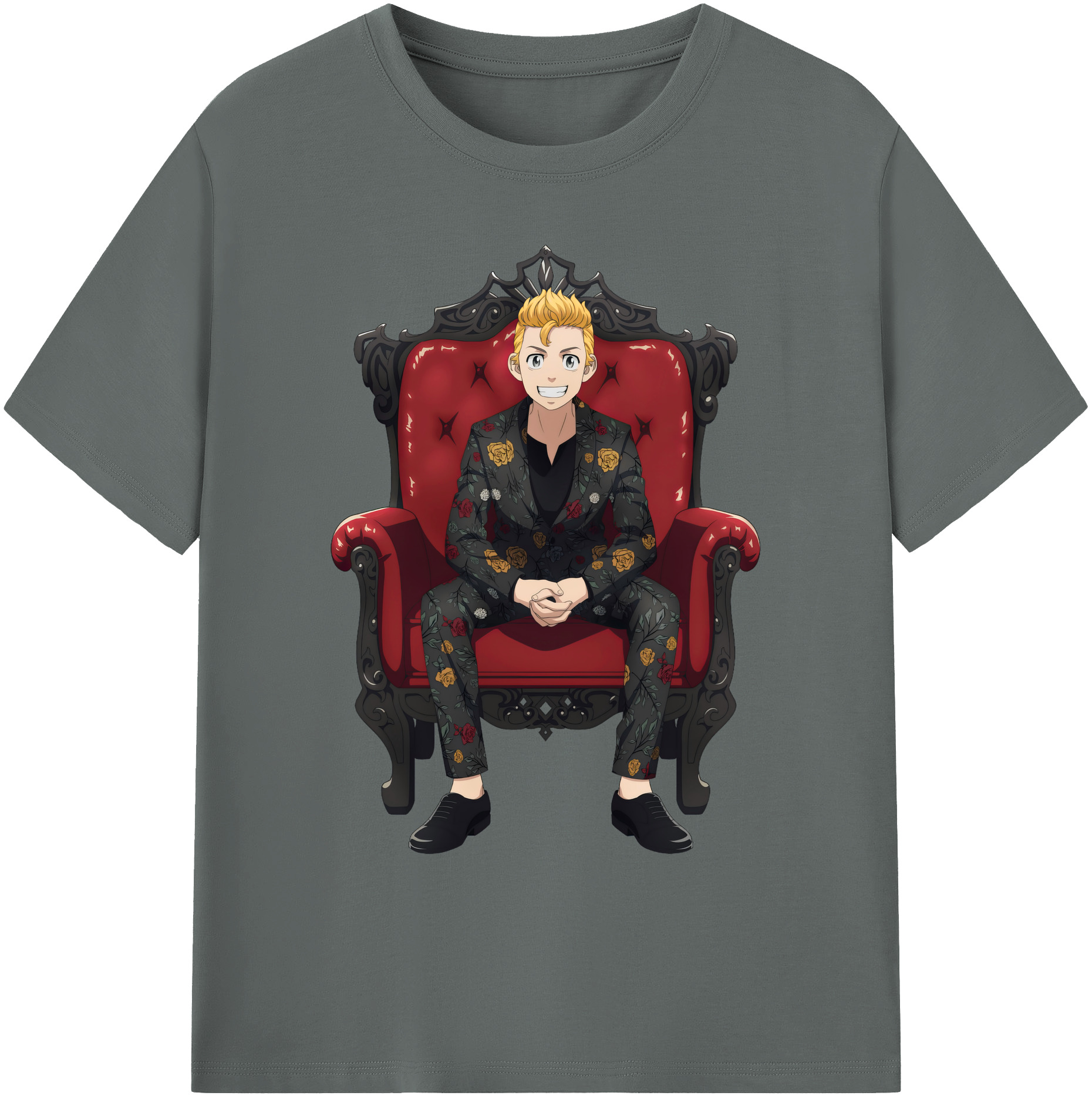 （画像用） 東京リベンジャーズ Tokyo Revengers 綿100％ メンズ半袖Tシャツ｜肌触りやわらか＆通気性